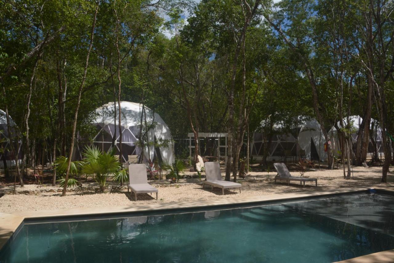 Glamping Mayan Glam Tulum Esterno foto