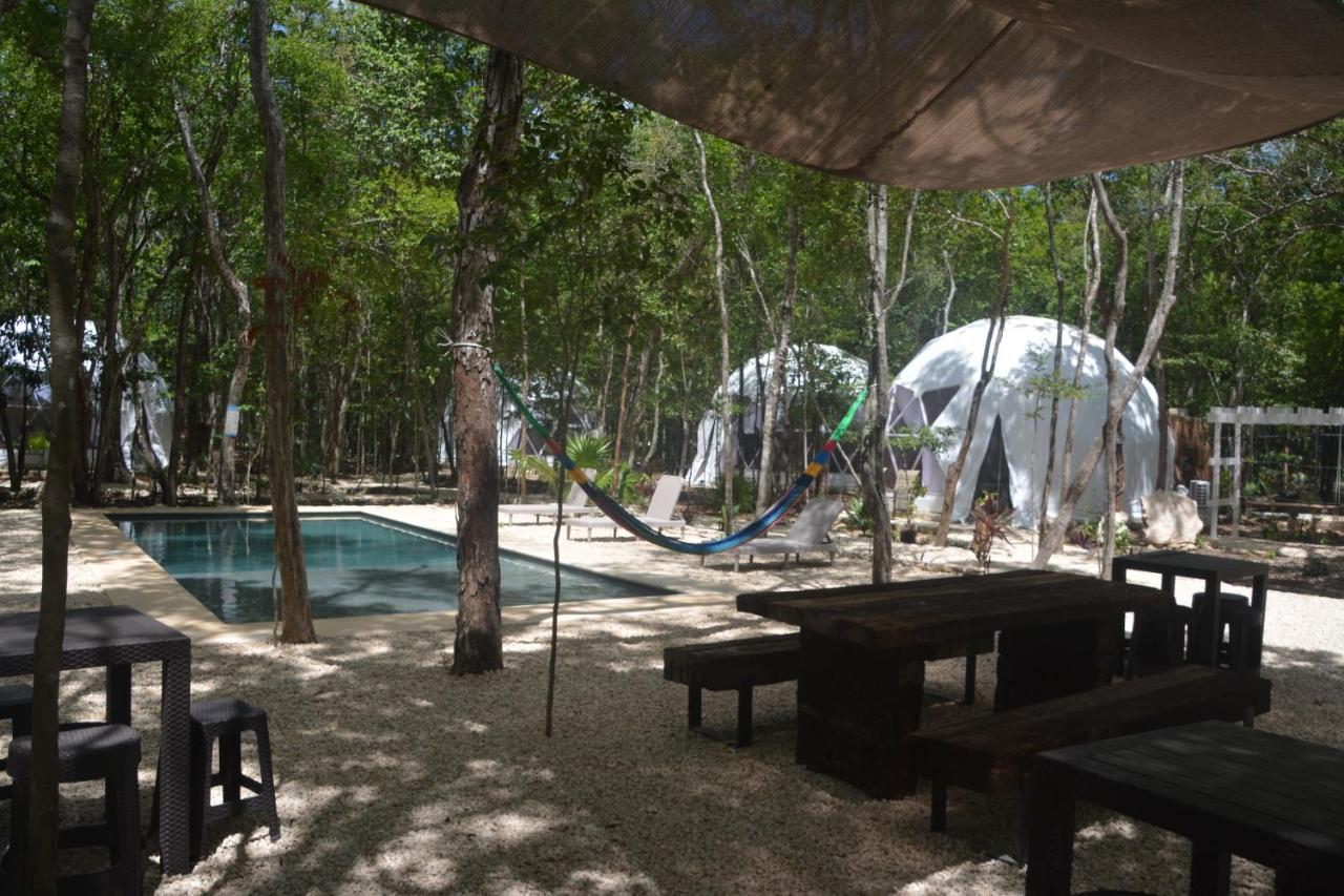 Glamping Mayan Glam Tulum Esterno foto