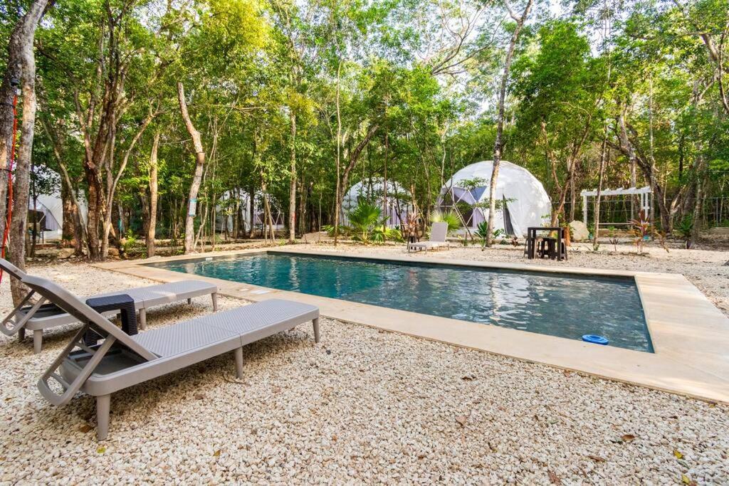 Glamping Mayan Glam Tulum Esterno foto
