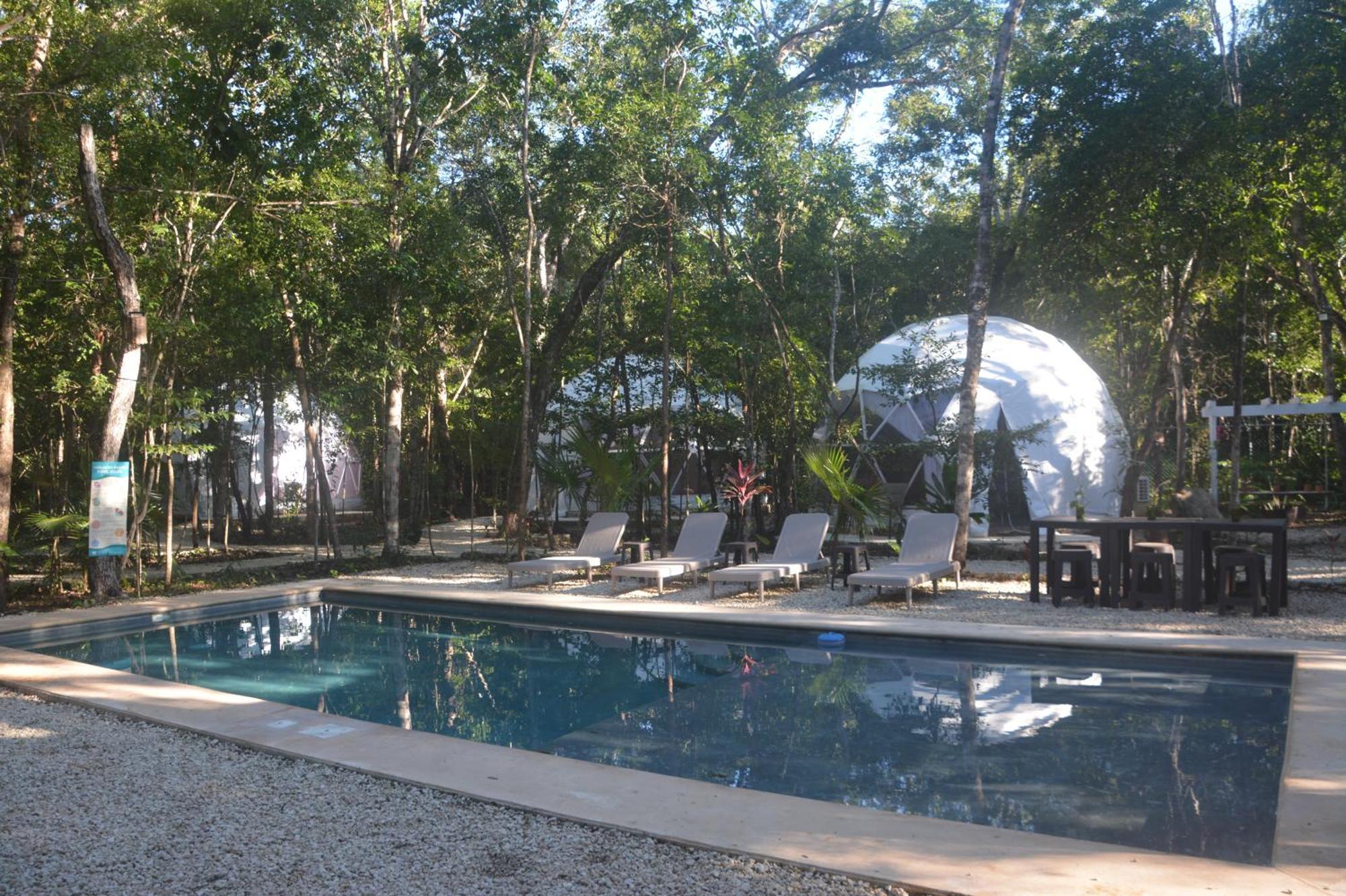 Glamping Mayan Glam Tulum Esterno foto